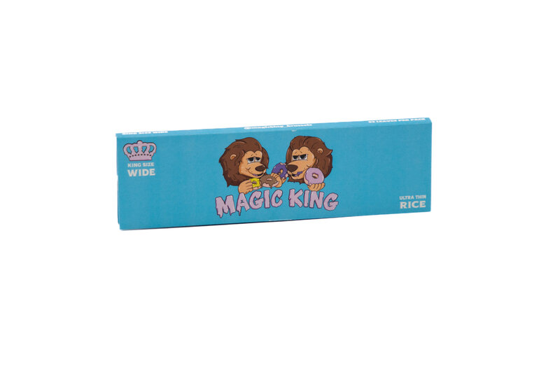 Magic King Blue - King Size White Paper