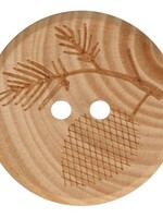 Knoop hout takje 25mm