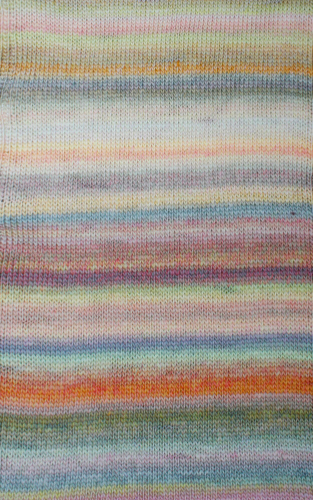 Lang Lang Yarns Frida | 0001 licht blauw/oranje