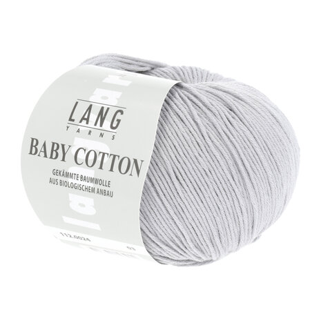 Lang Lang Yarns BabyCotton | 0024 lichtgrijs Lang Lang Yarns BabyCotton | 0024 lichtgrijs