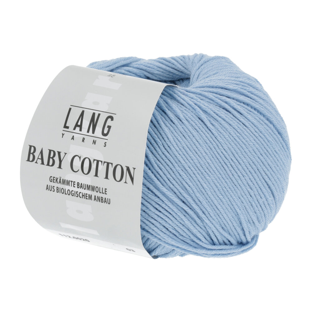 Lang Lang Yarns BabyCotton | 0020 lichtblauw Lang Lang Yarns BabyCotton | 0020 lichtblauw