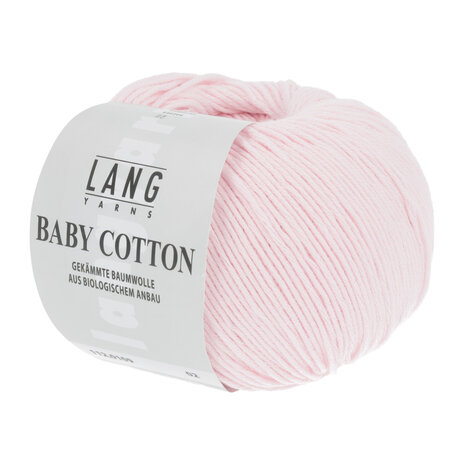 Lang Lang Yarns BabyCotton | 0109 licht roze Lang Lang Yarns BabyCotton | 0109 licht roze