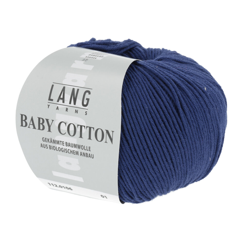 Lang Lang Yarns BabyCotton | 0106 donker blauw