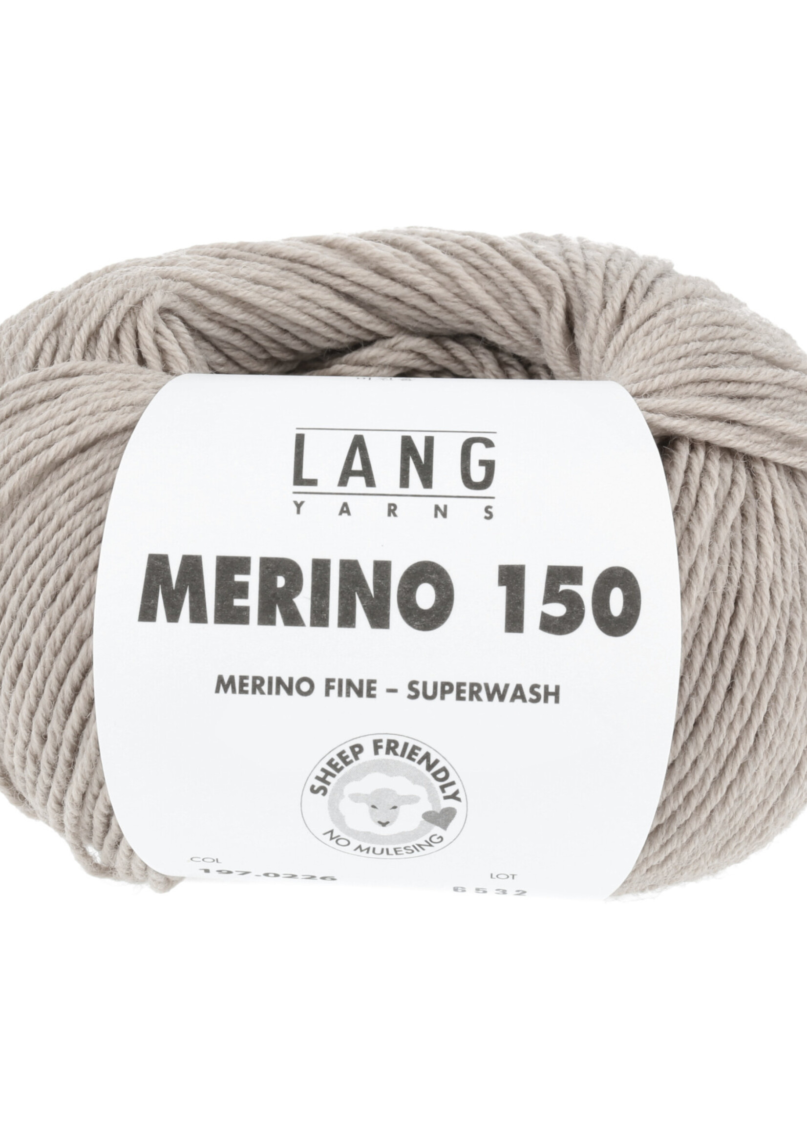 Lang Lang Yarns Merino 150 | 0226 beige melange