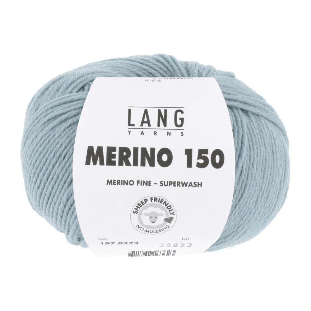 Lang Lang Yarns Merino 150 | 0273 donker mint Lang Lang Yarns Merino 150 | 0273 donker mint