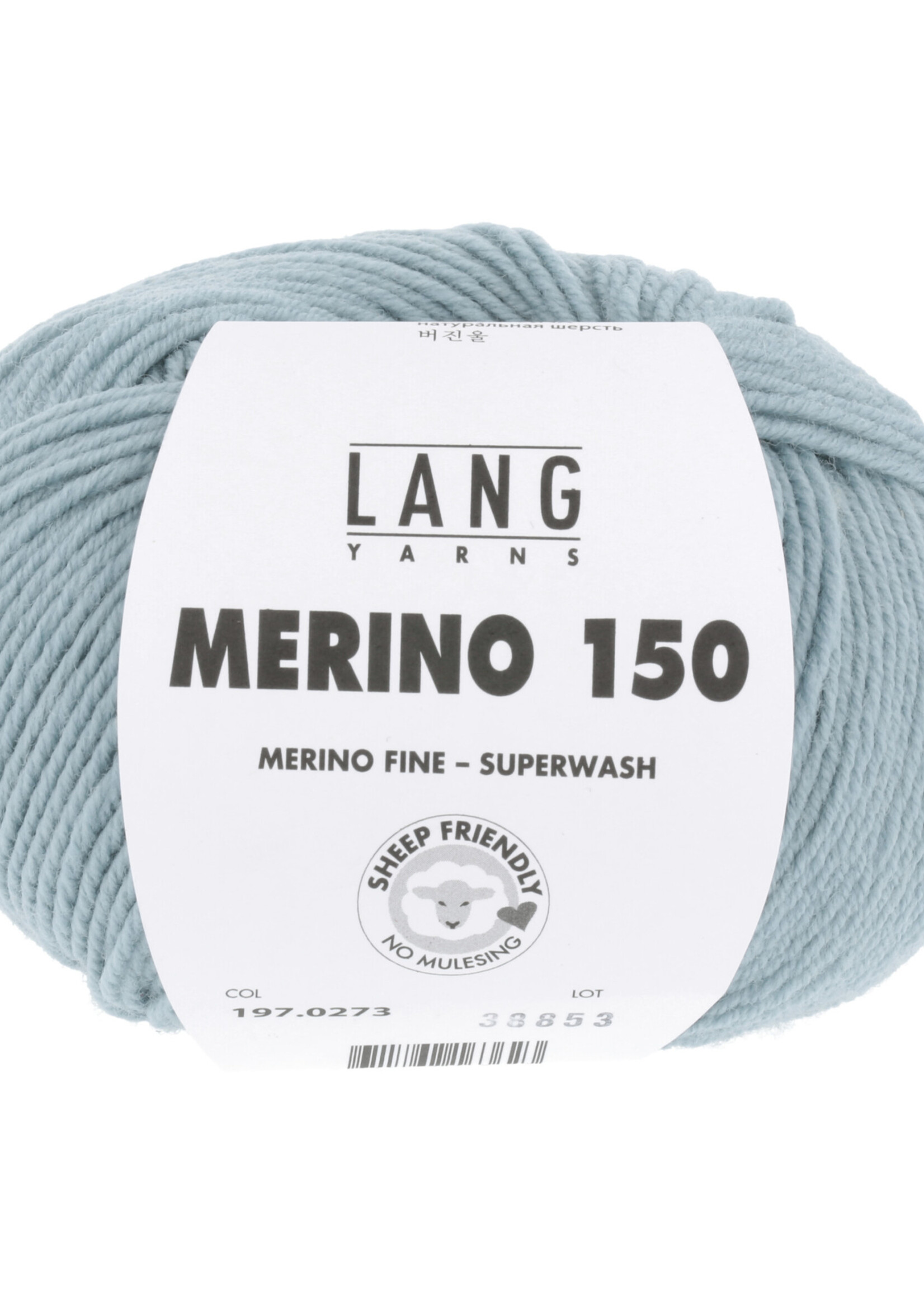 Lang Lang Yarns Merino 150 | 0273 donker mint