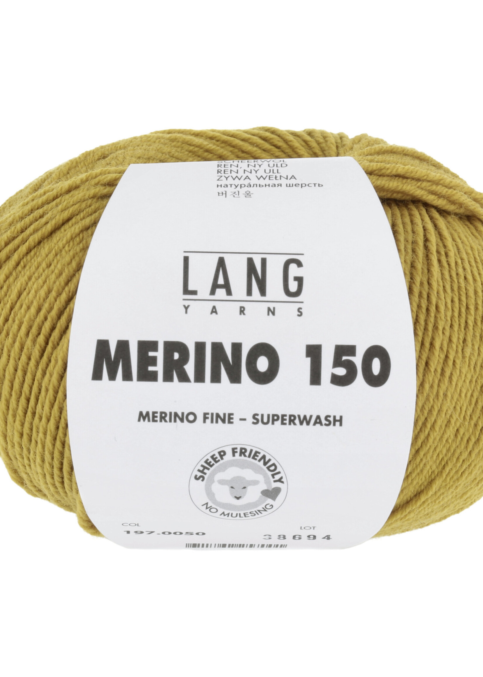 Lang Lang Yarns Merino 150 | 0050 goud