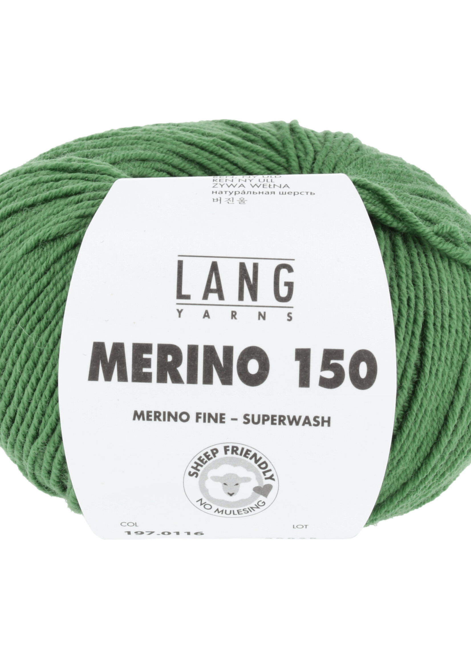 Lang Lang Yarns Merino 150 | 0116 kiwi