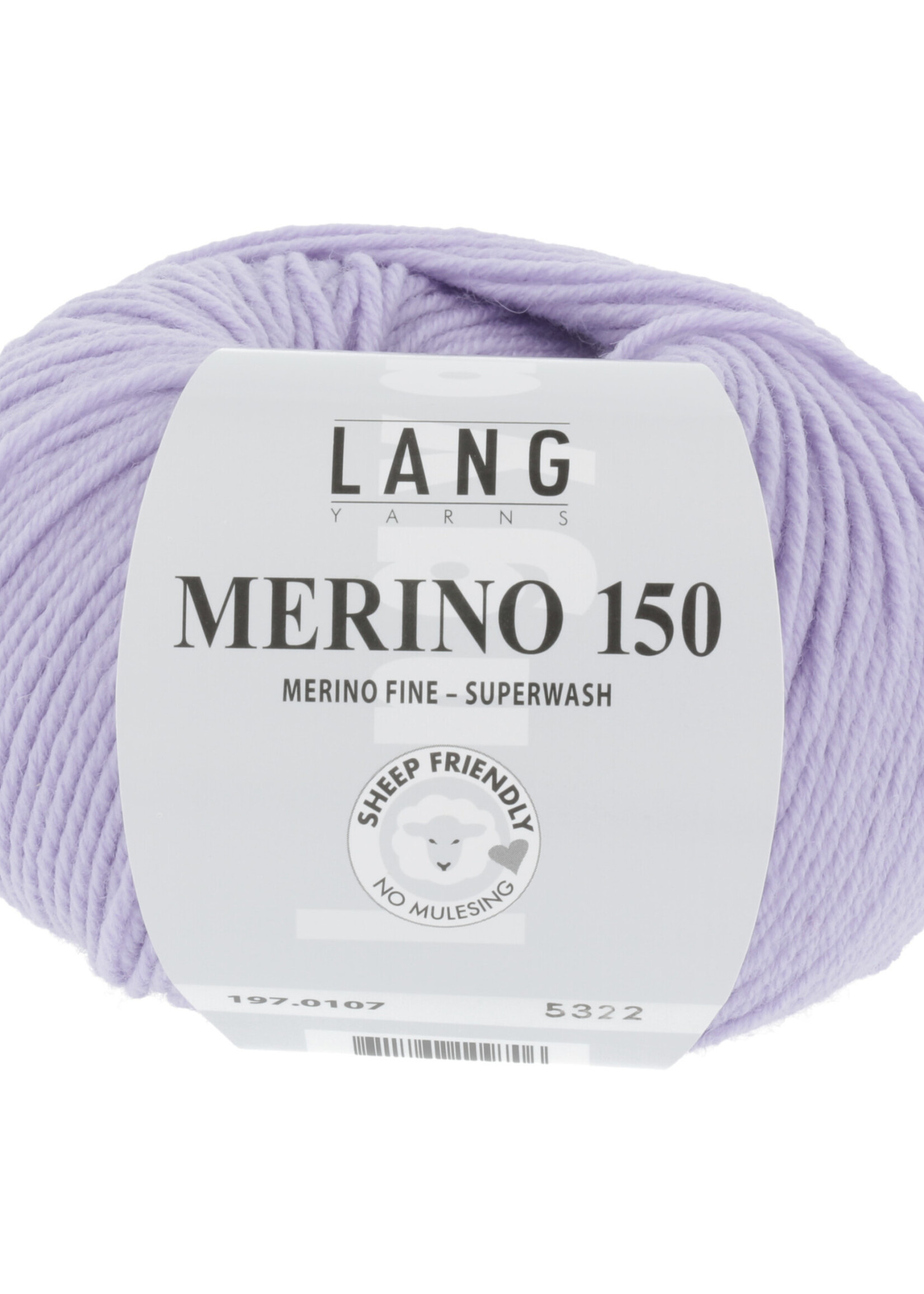 Lang Lang Yarns Merino 150 | 0107 licht lila