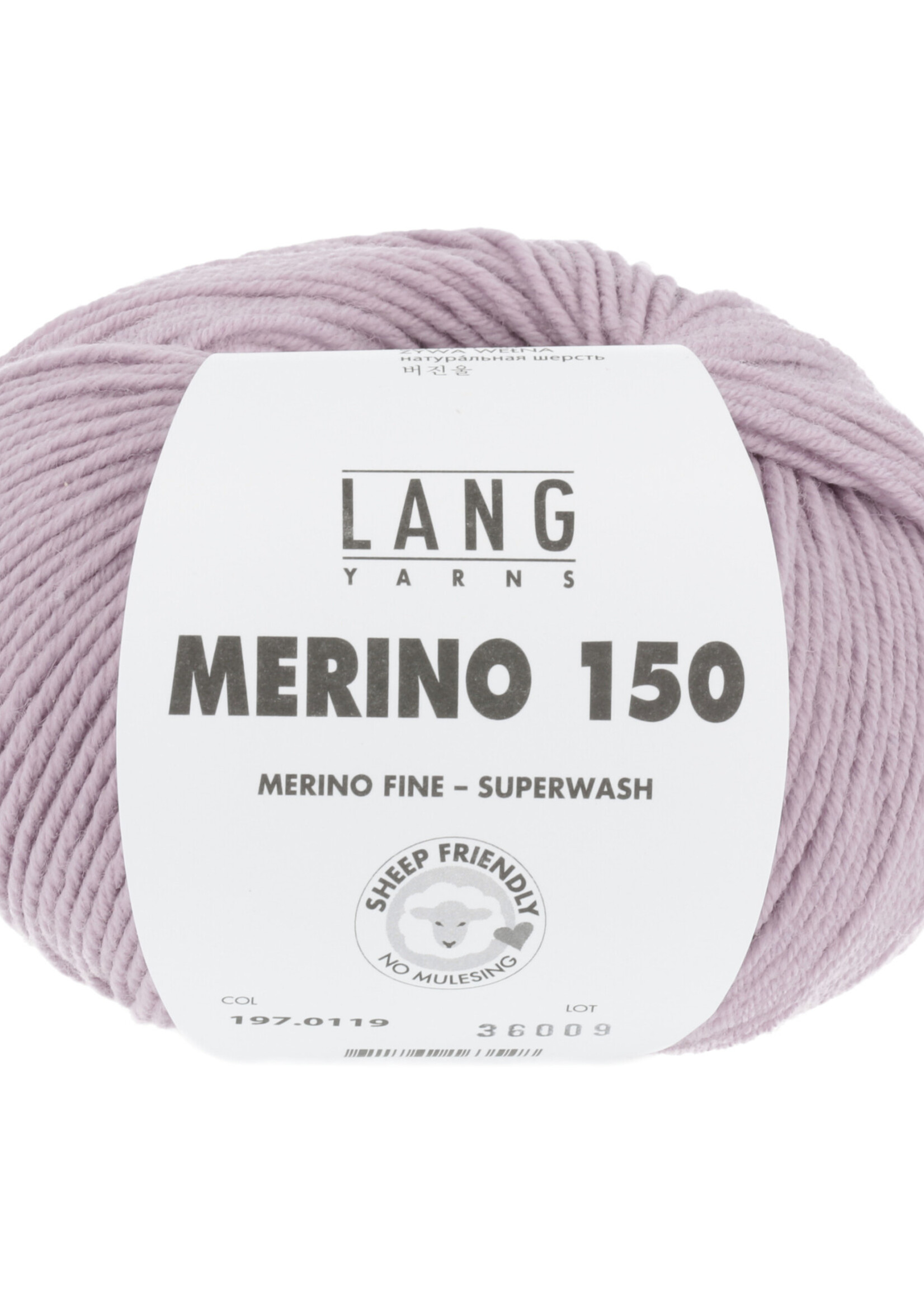 Lang Lang Yarns Merino 150 | 0119 licht oudroze