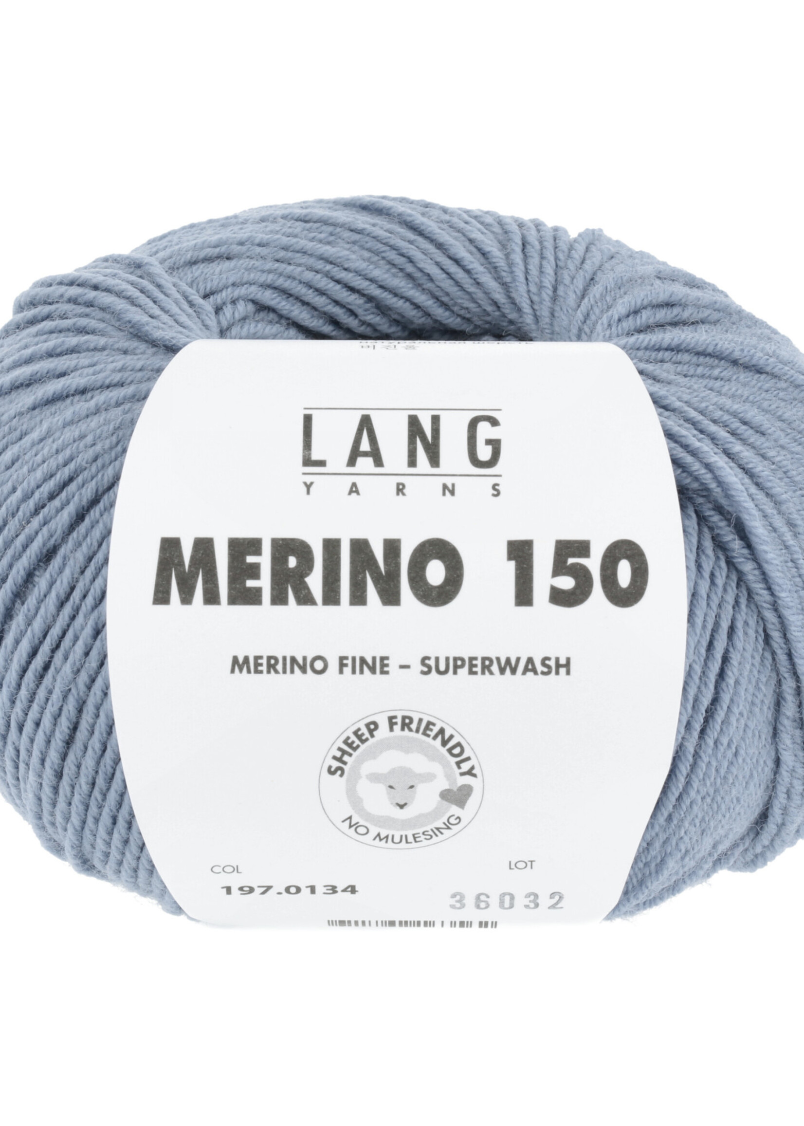 Lang Lang Yarns Merino 150 | 0134 midden jeans