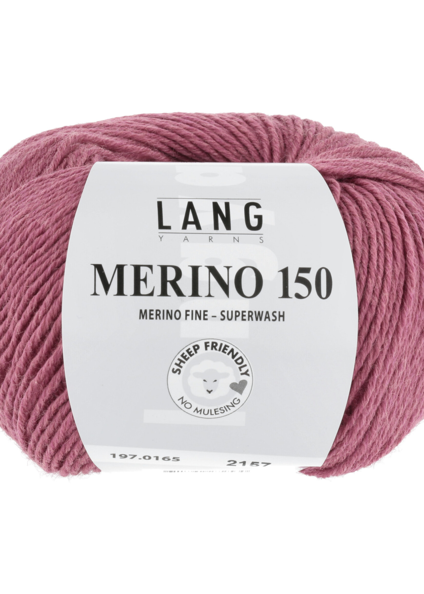 Lang Lang Yarns Merino 150 | 0165 rood melange