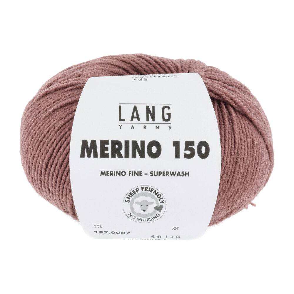 Lang Lang Yarns Merino 150 | 0087 rozenhout Lang Lang Yarns Merino 150 | 0087 rozenhout