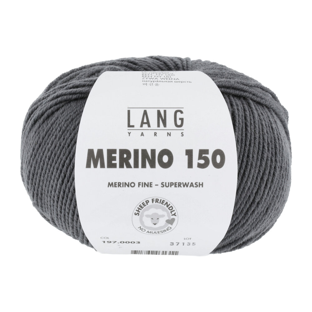 Lang Lang Yarns Merino 150 | 0003 steen Lang Lang Yarns Merino 150 | 0003 steen