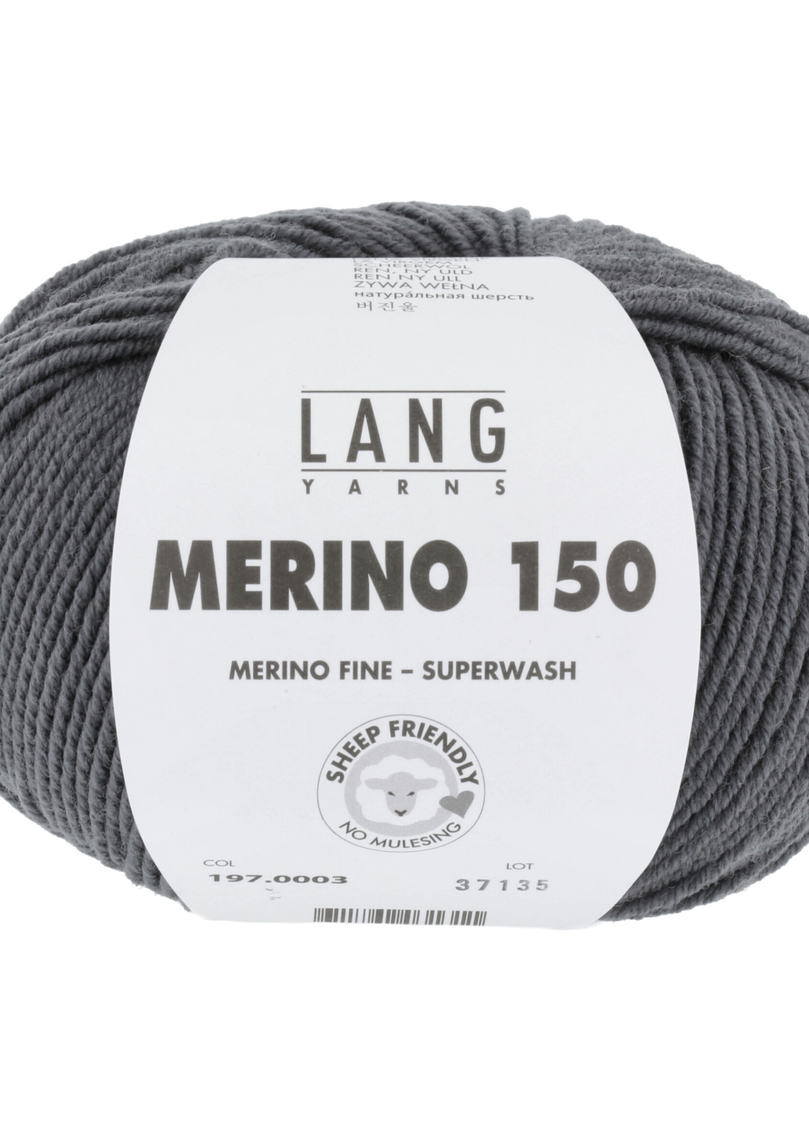 Lang Lang Yarns Merino 150 | 0003 steen