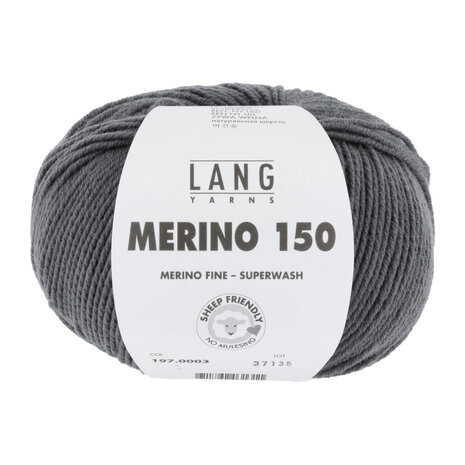 Lang Lang Yarns Merino 150 | 0003 steen Lang Lang Yarns Merino 150 | 0003 steen