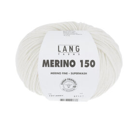 Lang Lang Yarns Merino 150 | 0001 Lang Lang Yarns Merino 150 | 0001