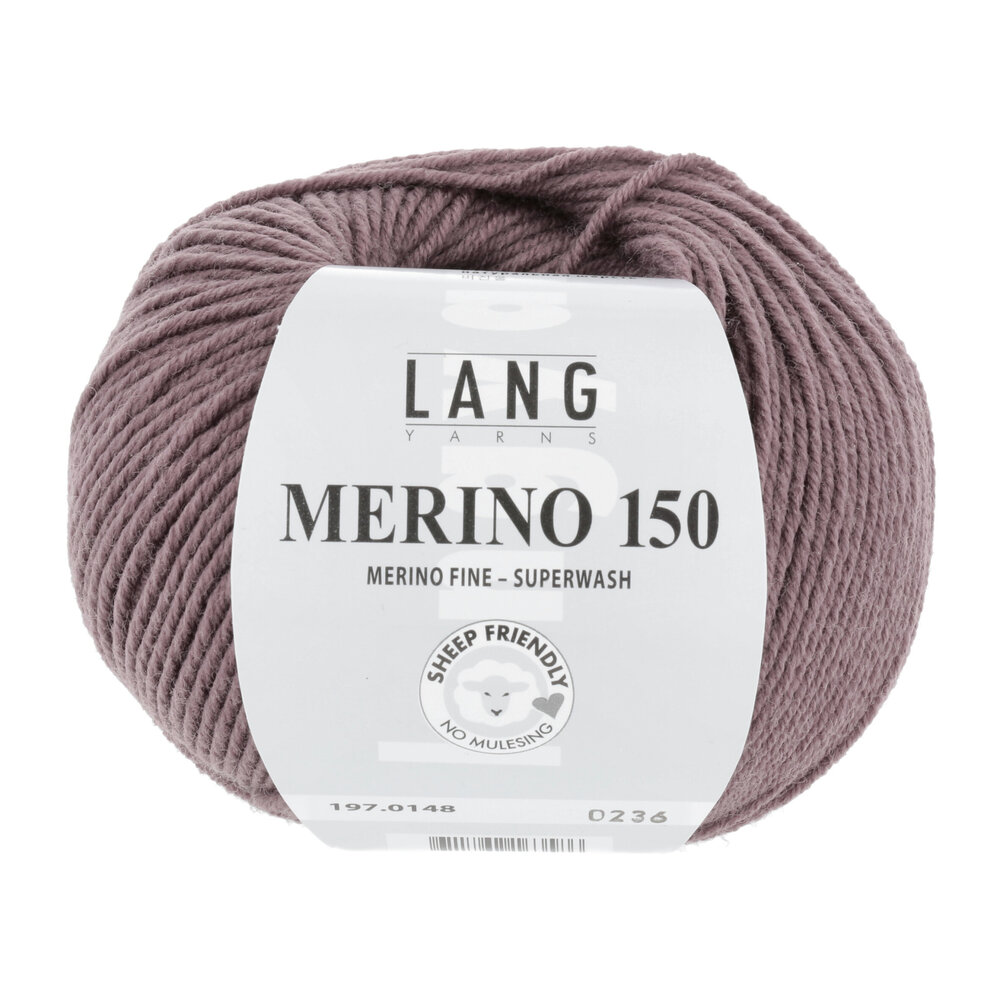 Lang Lang Yarns Merino 150 | 0148 donker oudroze Lang Lang Yarns Merino 150 | 0148 donker oudroze