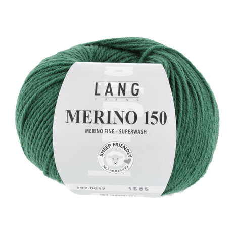 Lang Lang Yarns Merino 150 | 0017 groen Lang Lang Yarns Merino 150 | 0017 groen