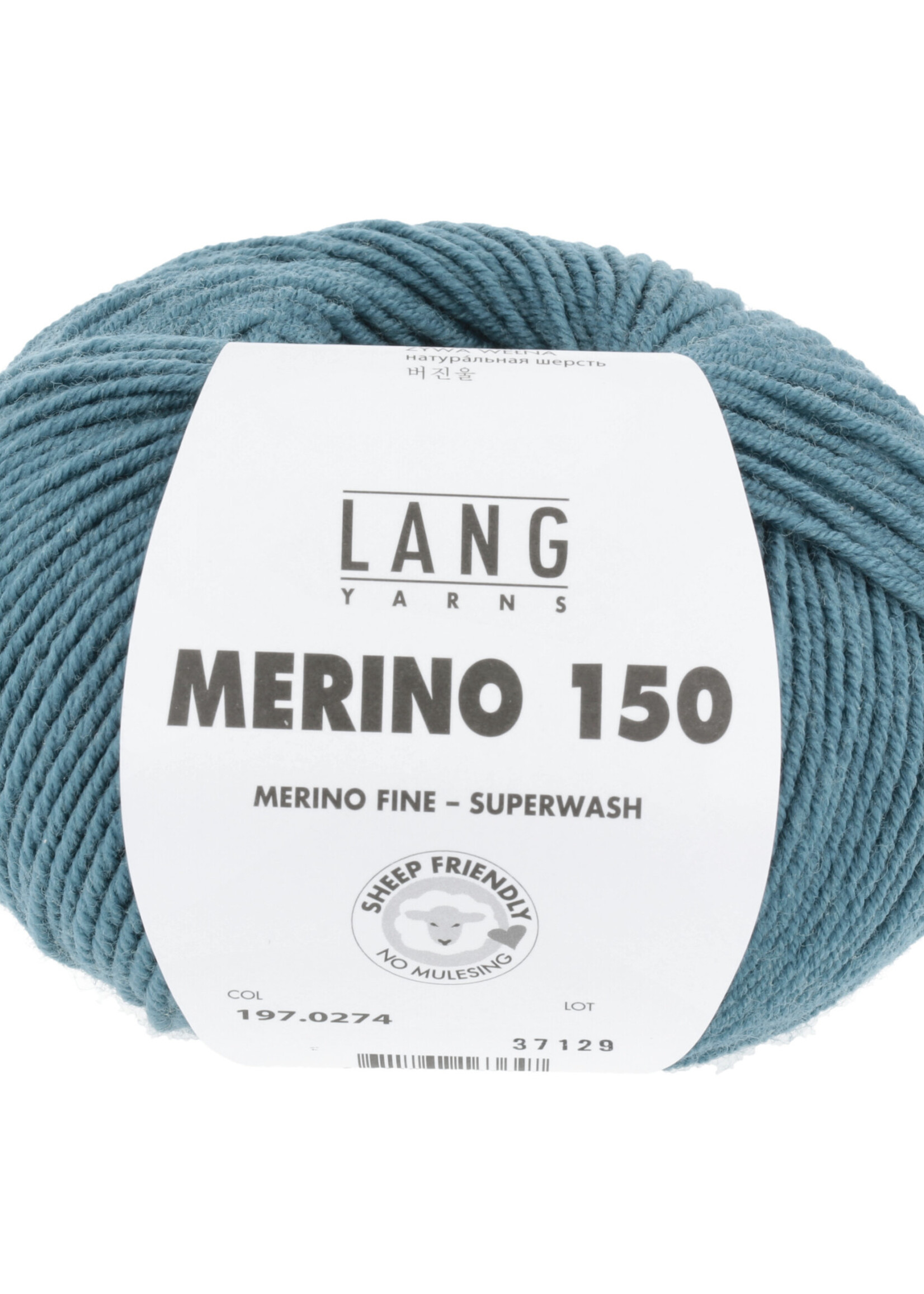 Lang Lang Yarns Merino 150 | 0274 atlantisch