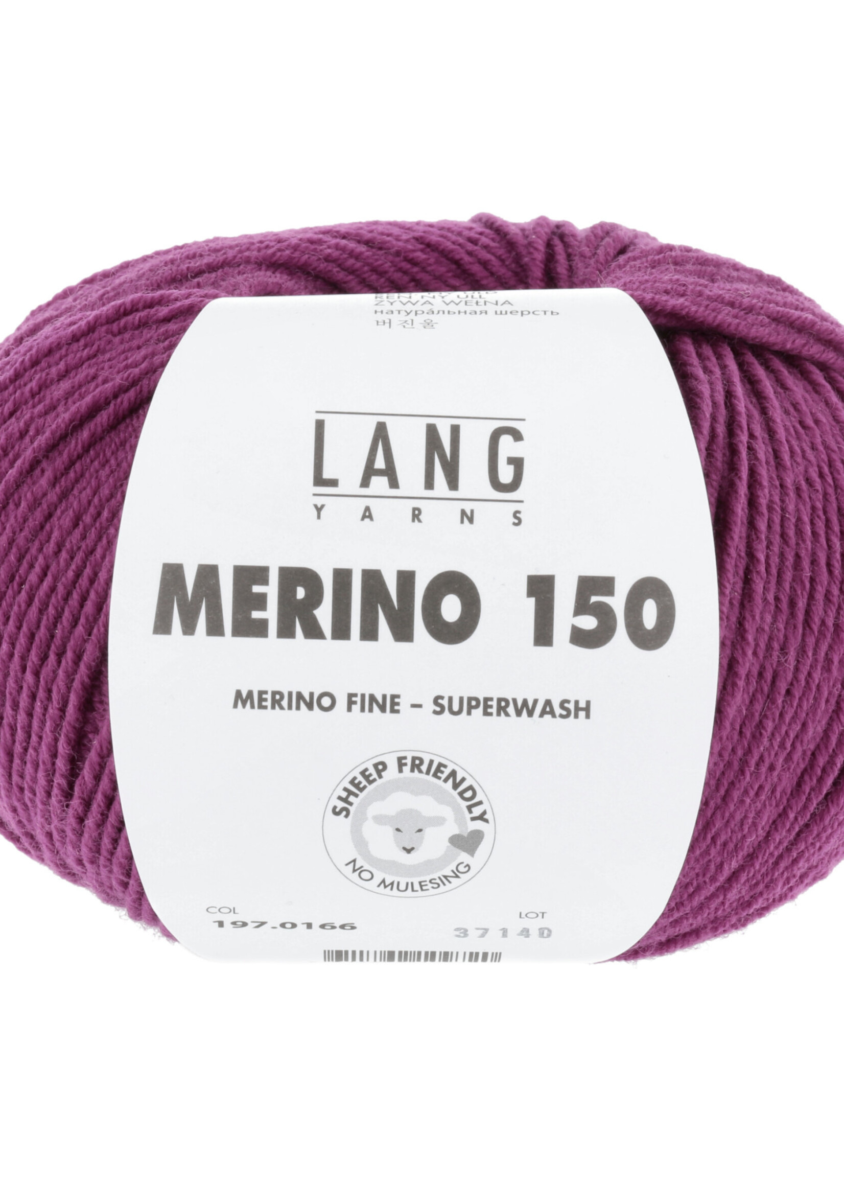 Lang Lang Yarns Merino 150 | 0166 rood