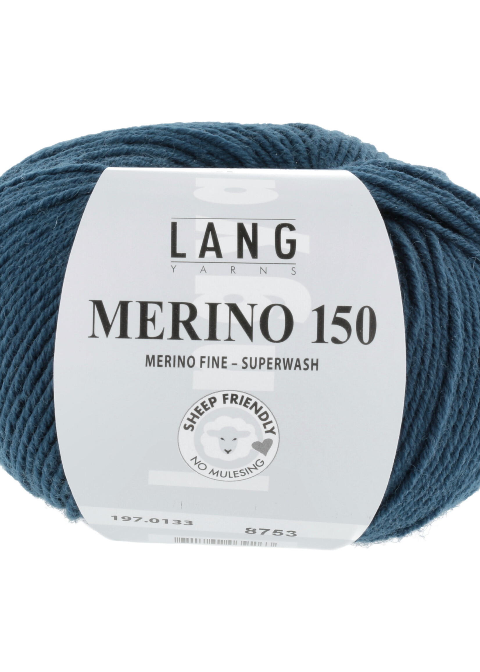 Lang Lang Yarns Merino 150 | 0133 staalblauw