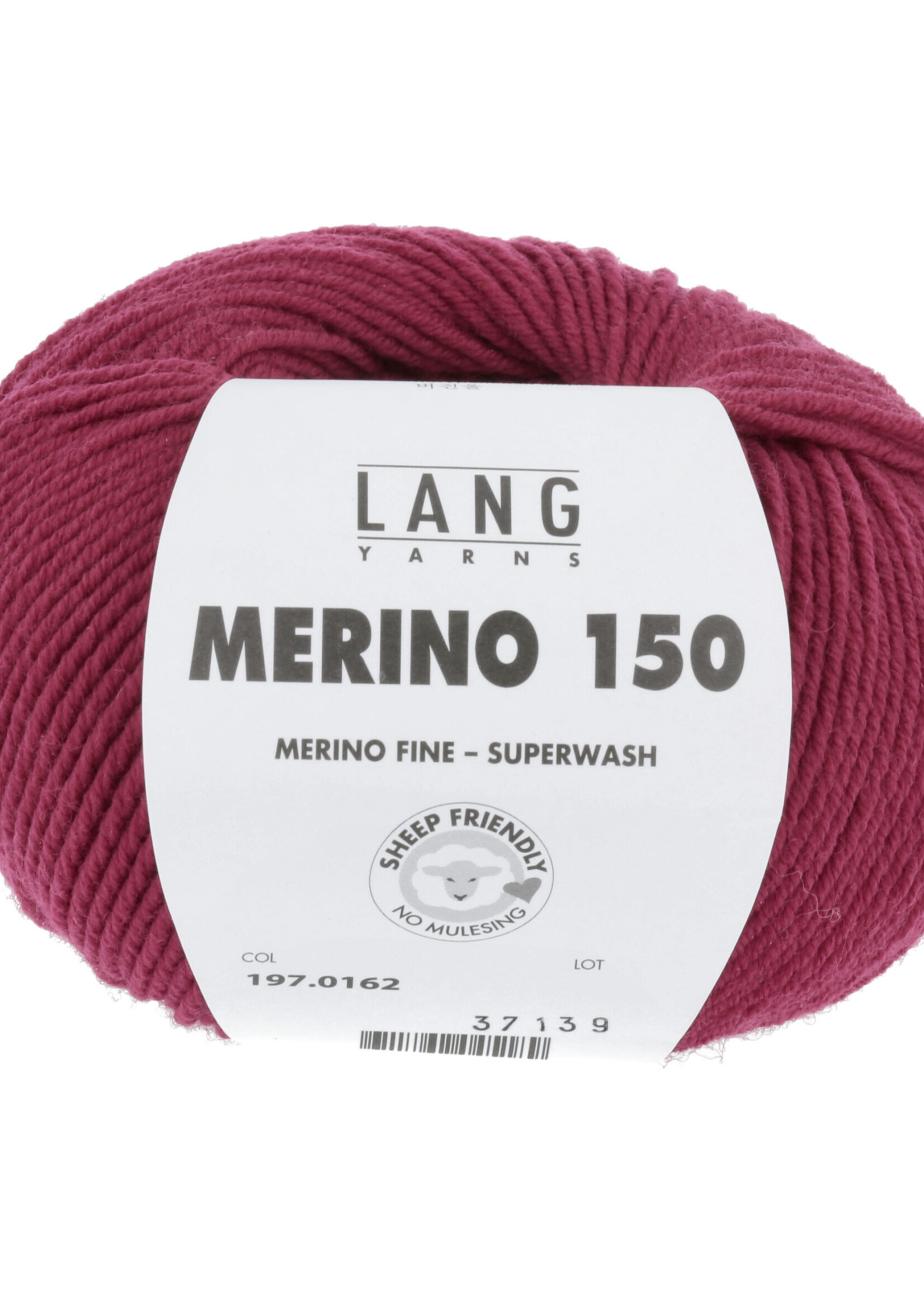 Lang Lang Yarns Merino 150 | 0162 wijnrood