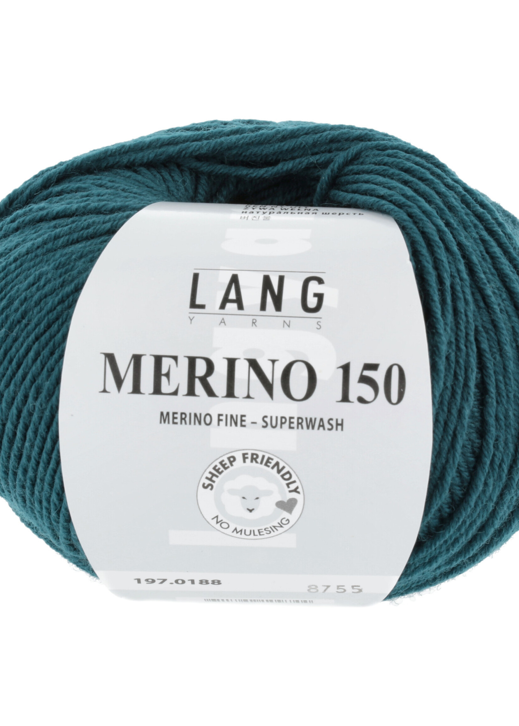 Lang Lang Yarns Merino 150 | 0188 petrol
