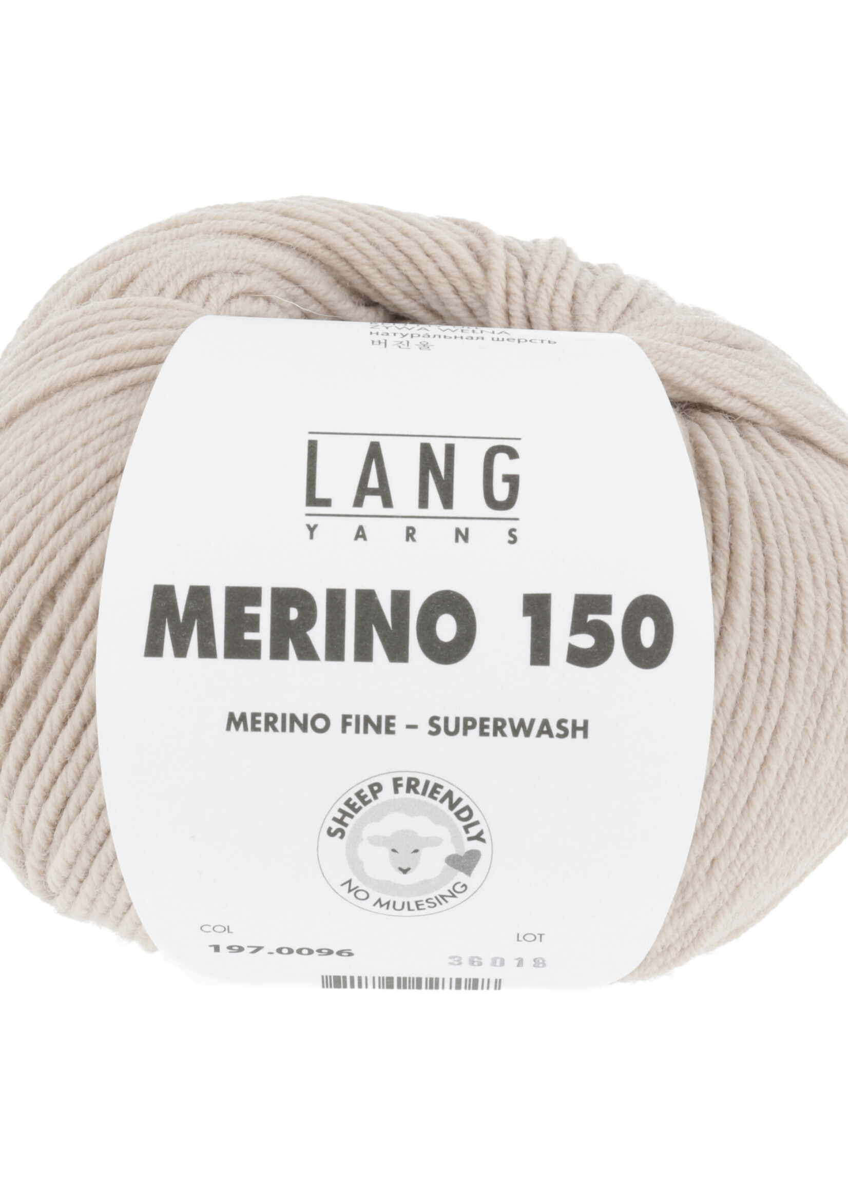 Lang Lang Yarns Merino 150 | 0096 zand