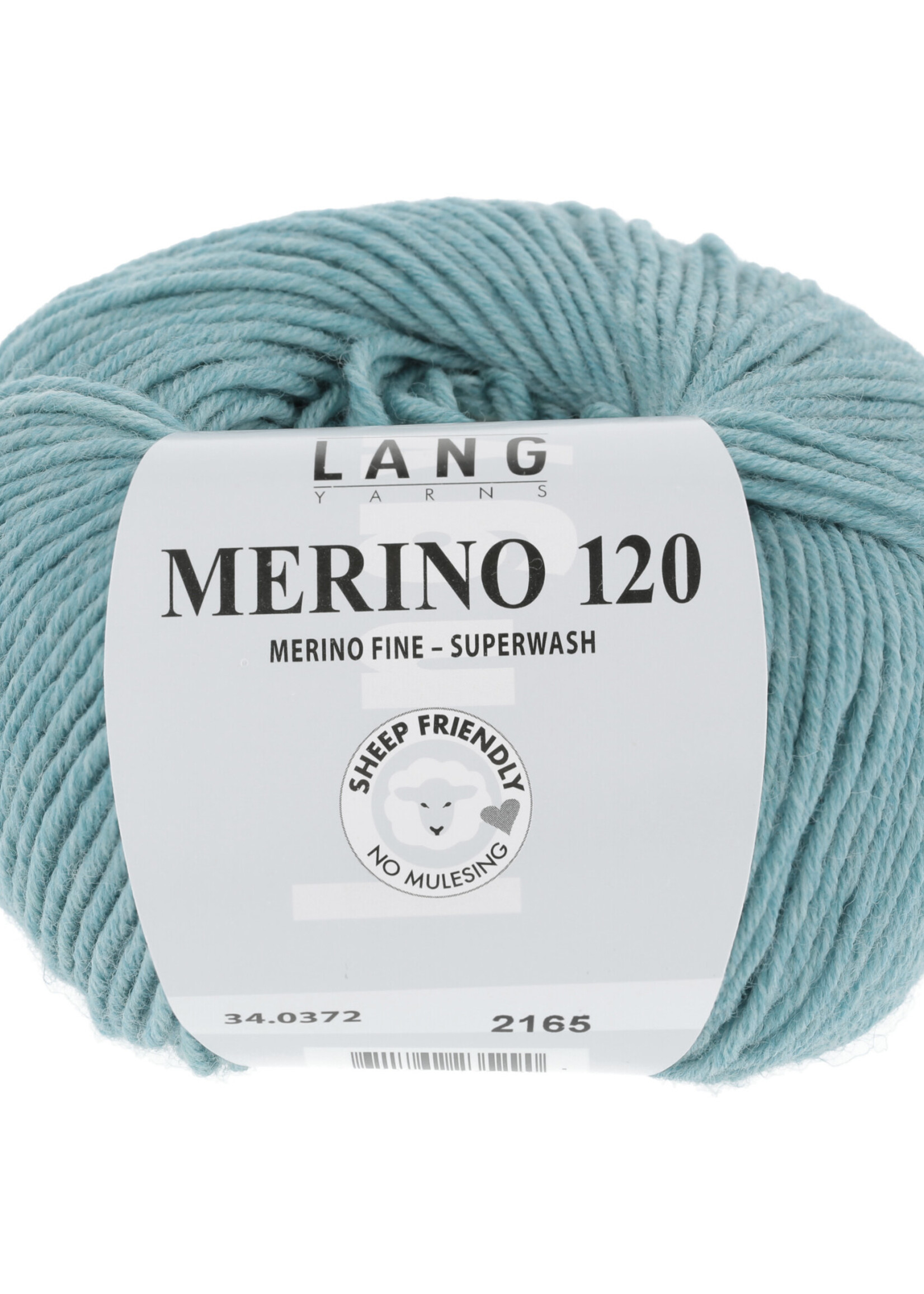 Lang Lang Yarns Merino 120 | 0372 aqua melange