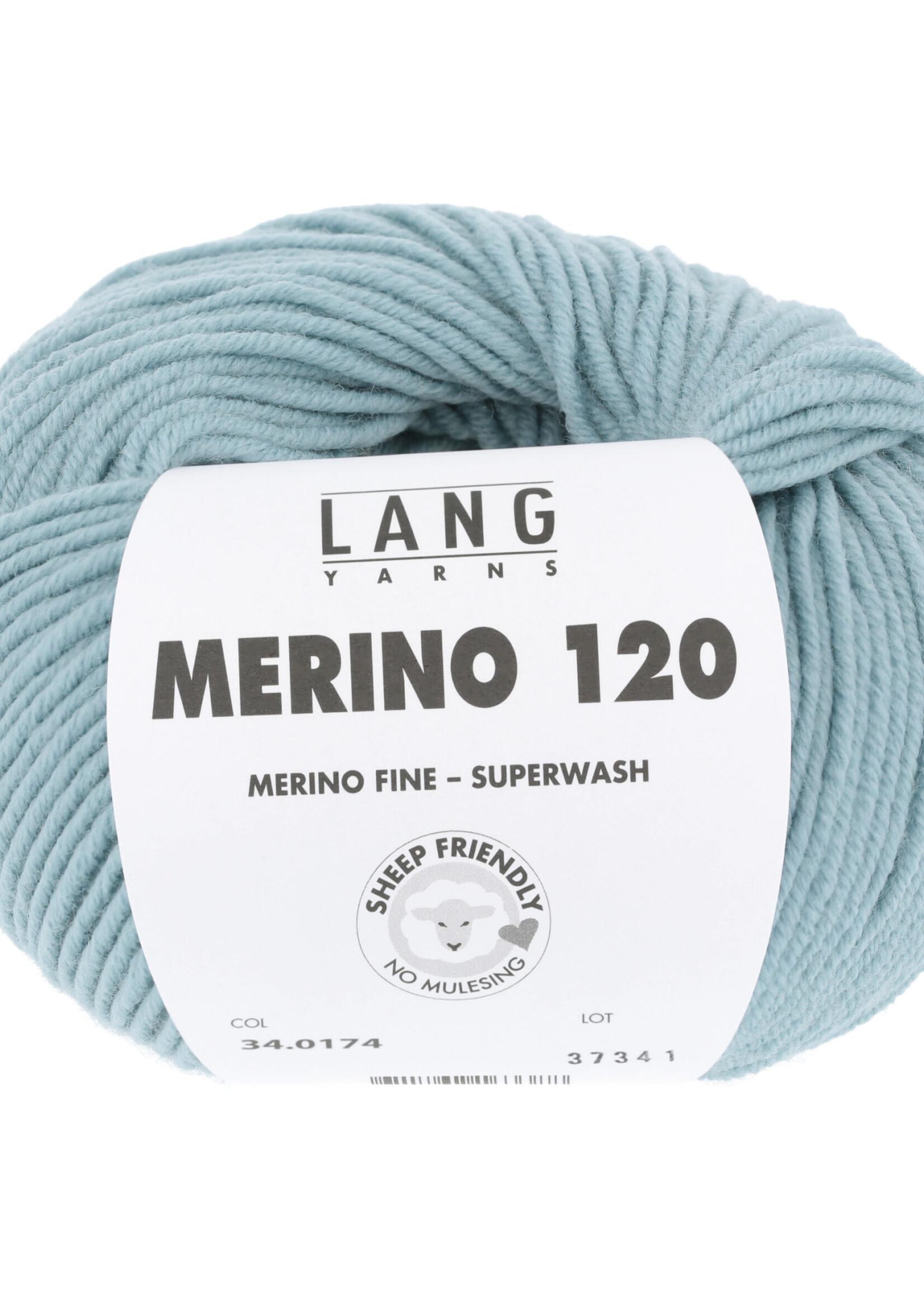 Lang Lang Yarns Merino 120 | 0174 donker mint