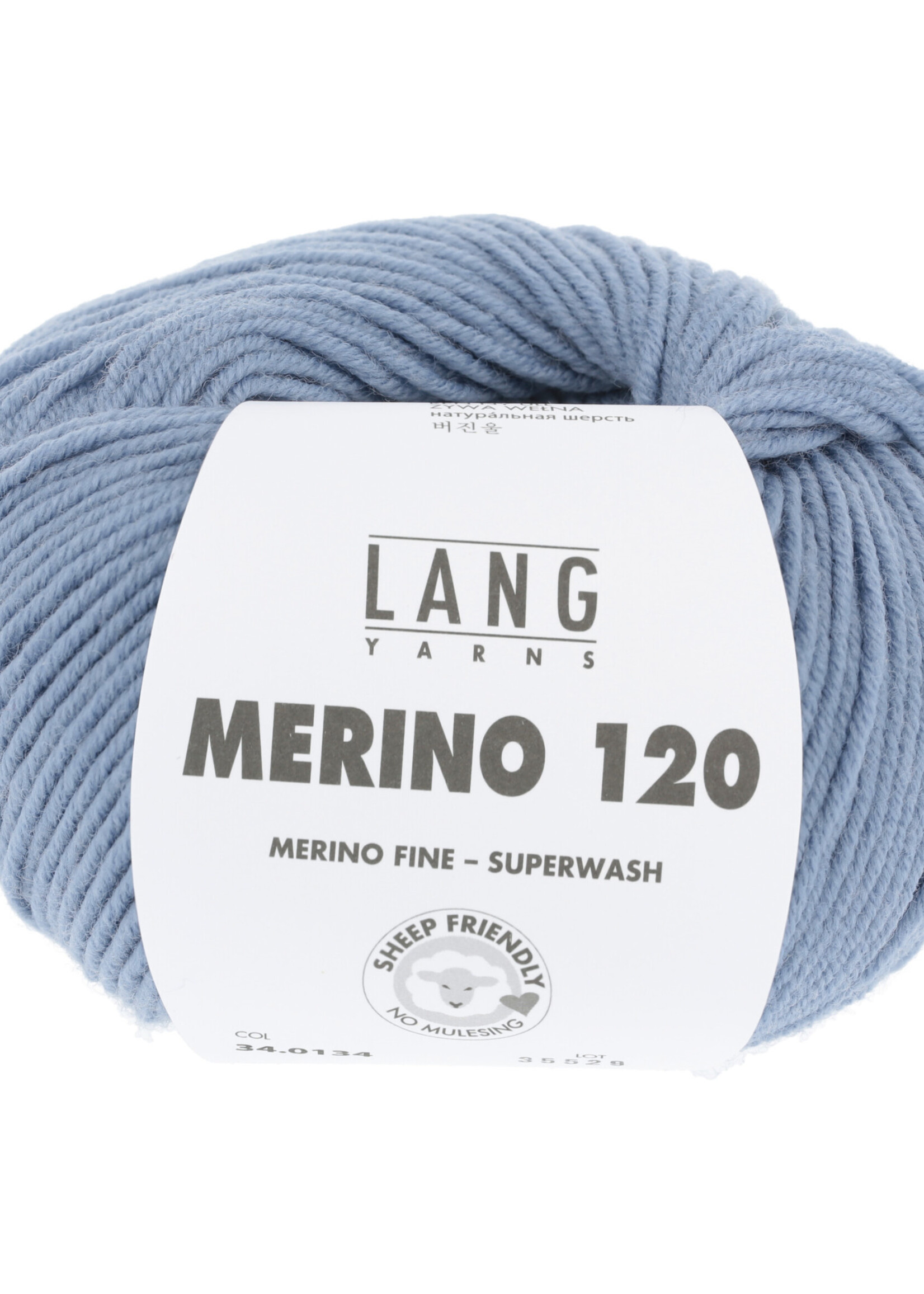 Lang Lang Yarns Merino 120 | 0134 jeans