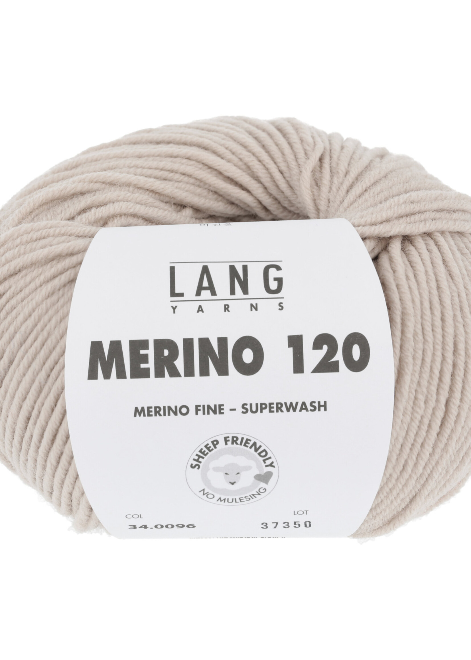 Lang Lang Yarns Merino 120 | 0096 licht beige