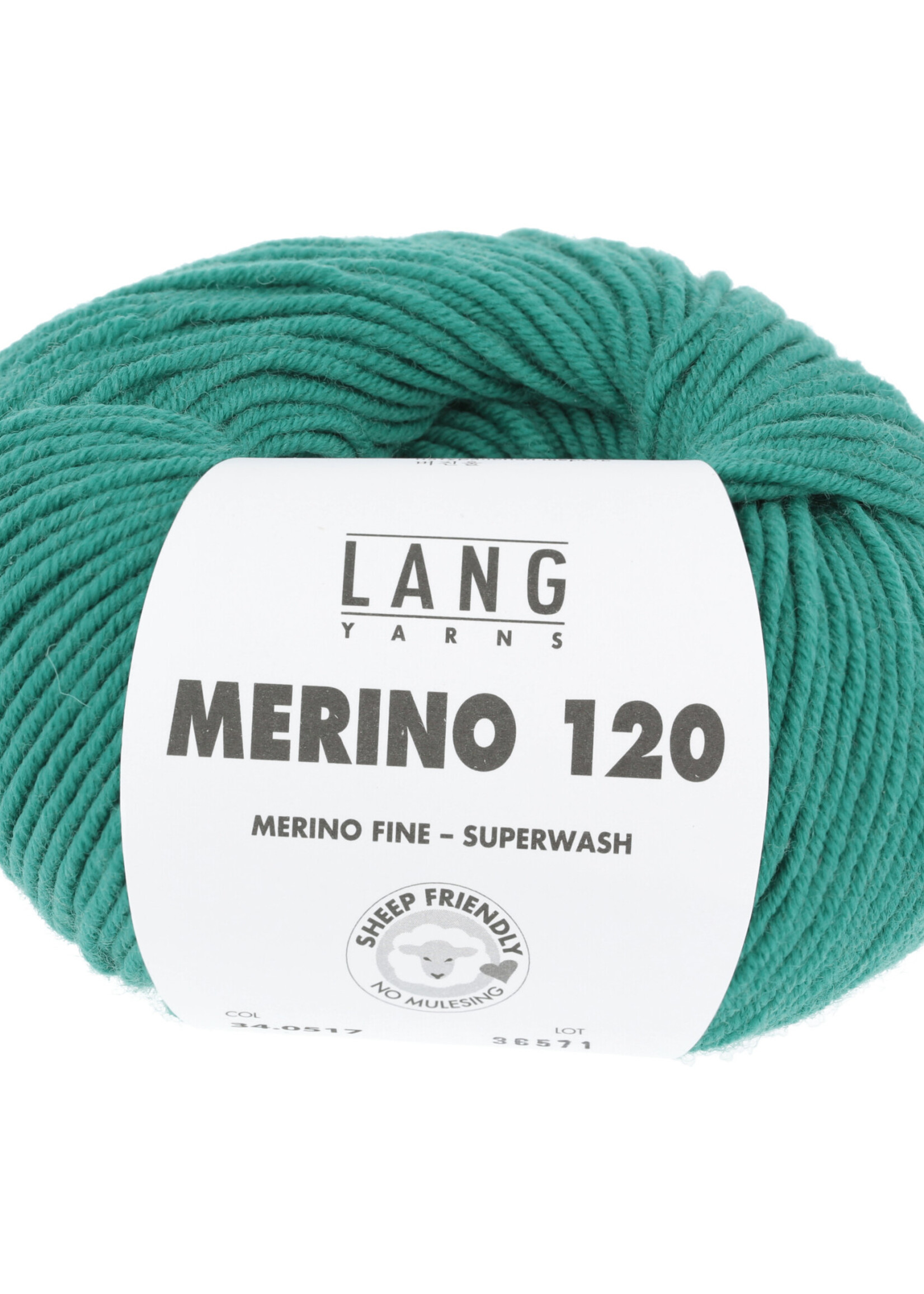 Lang Lang Yarns Merino 120 | 0517 smaragd