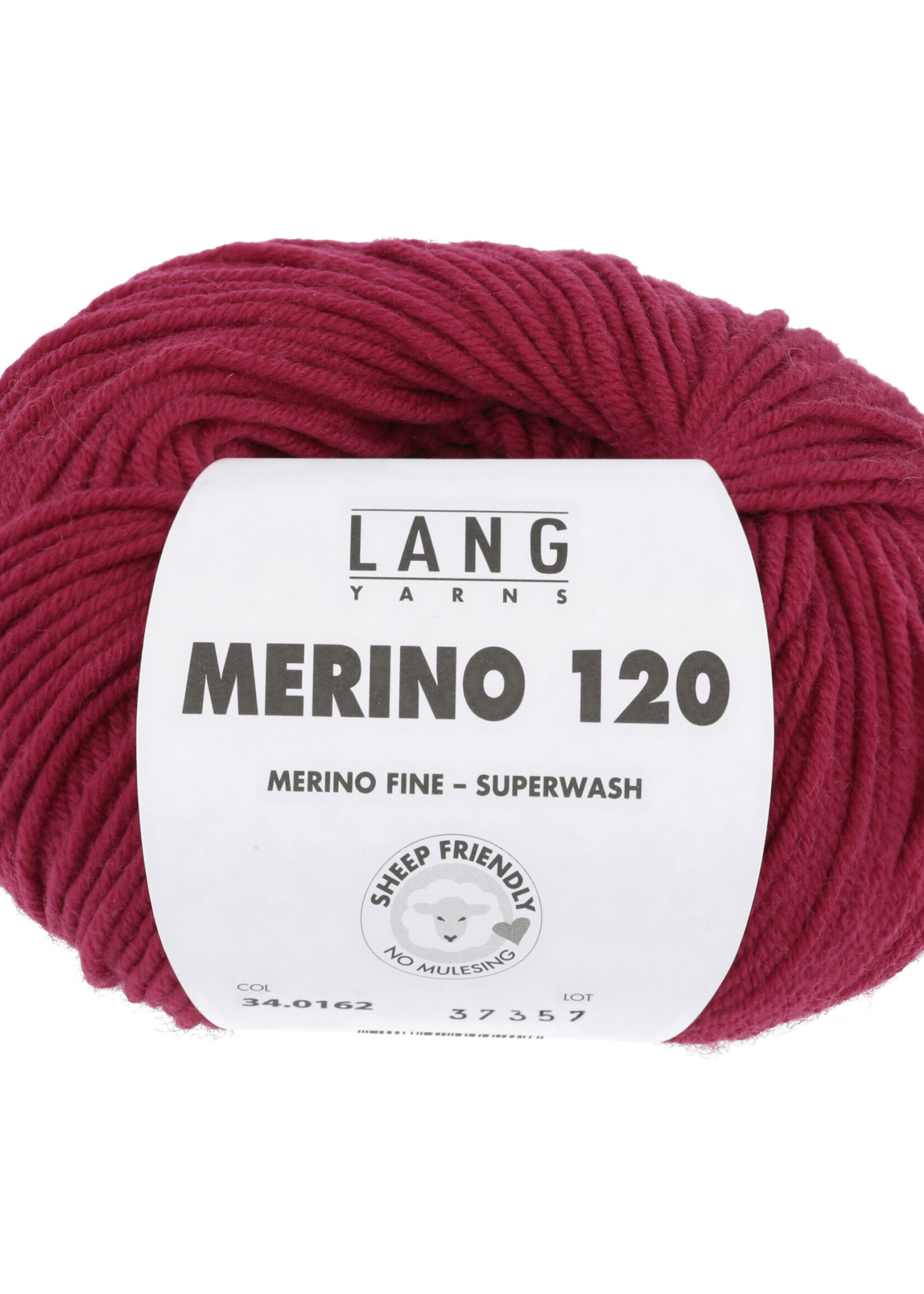 Lang Lang Yarns Merino 120 | 0162 wijnrood