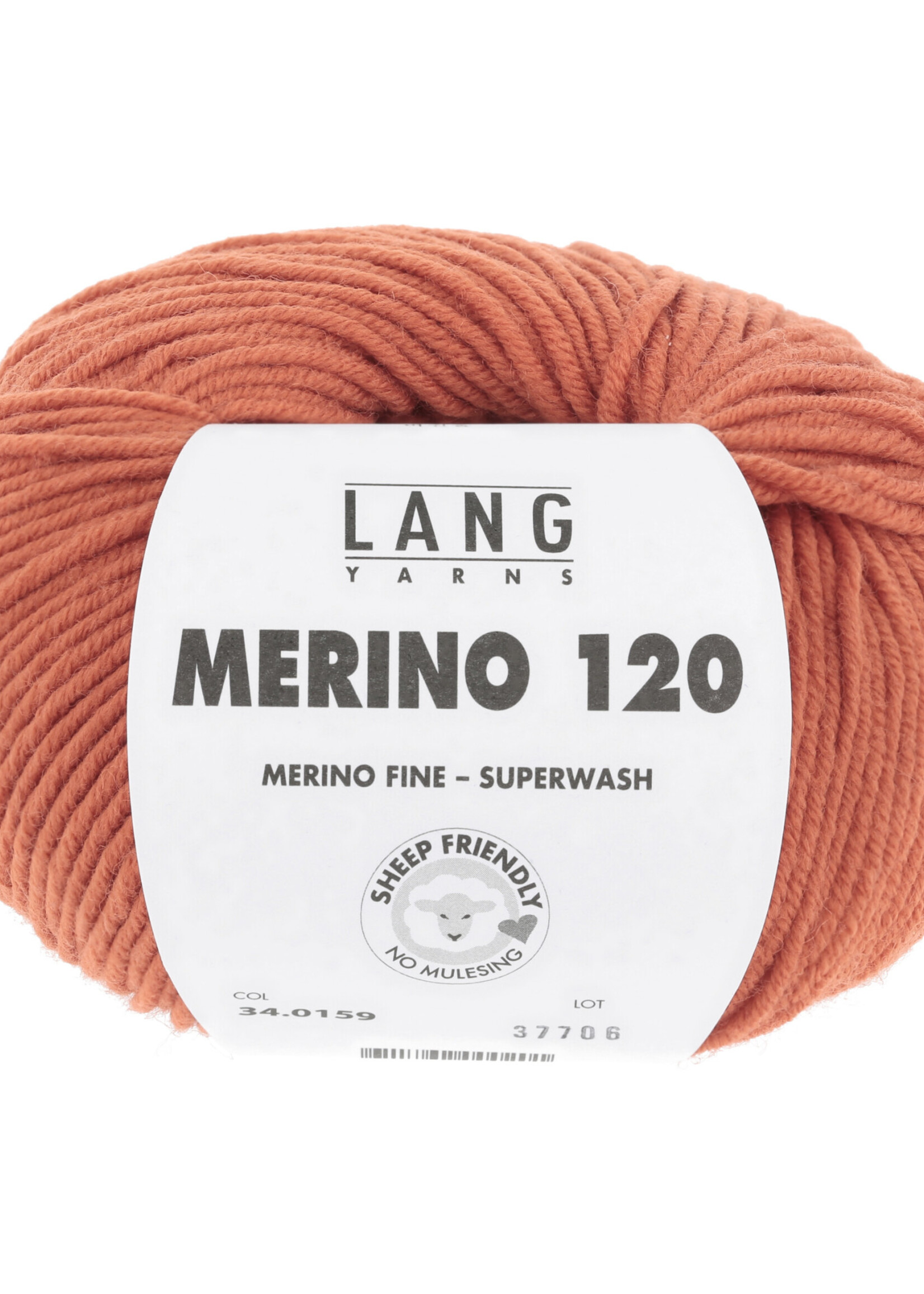 Lang Lang Yarns Merino 120 | 0159 mandarijn