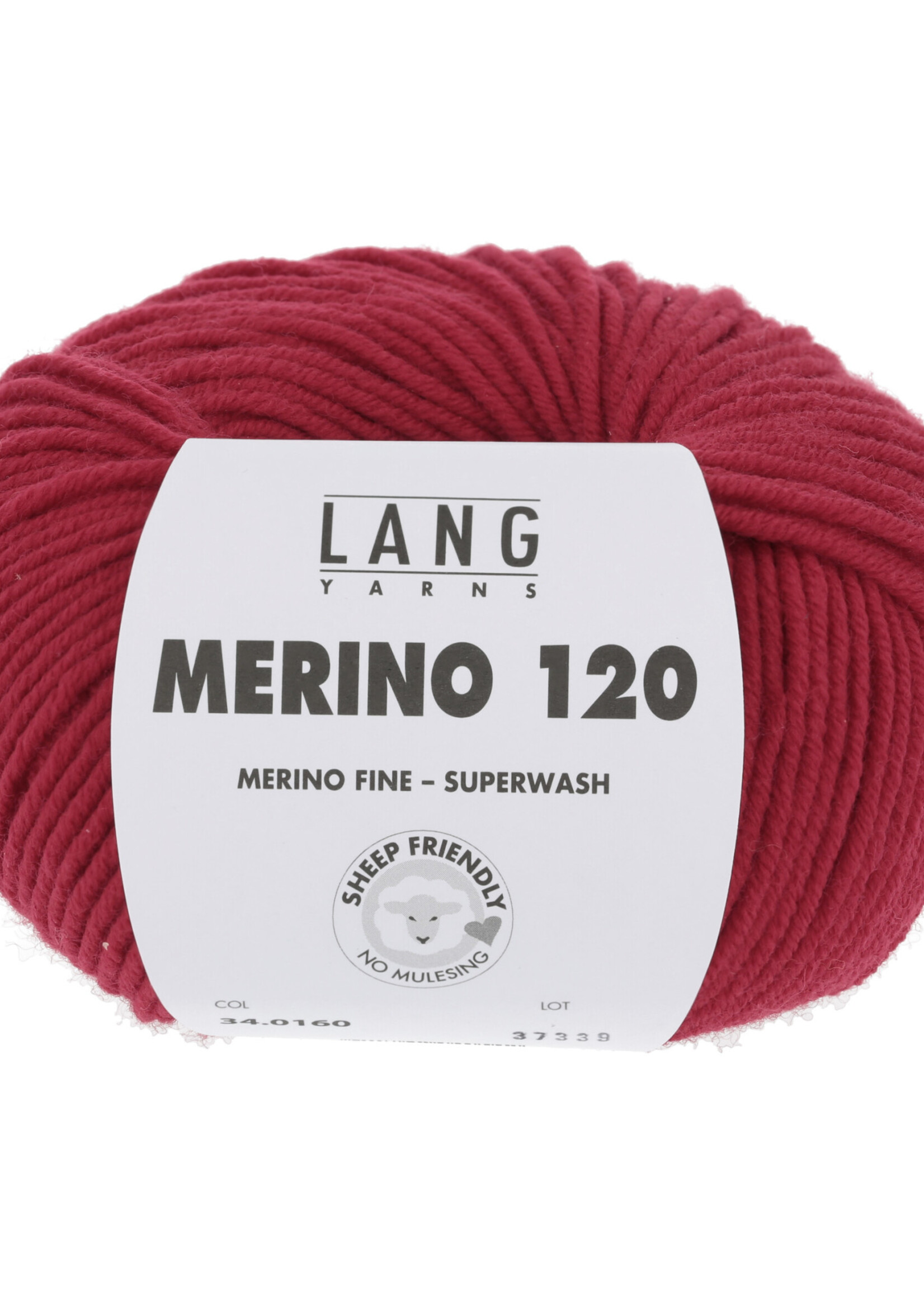 Lang Lang Yarns Merino 120 | 0160 vuurrood