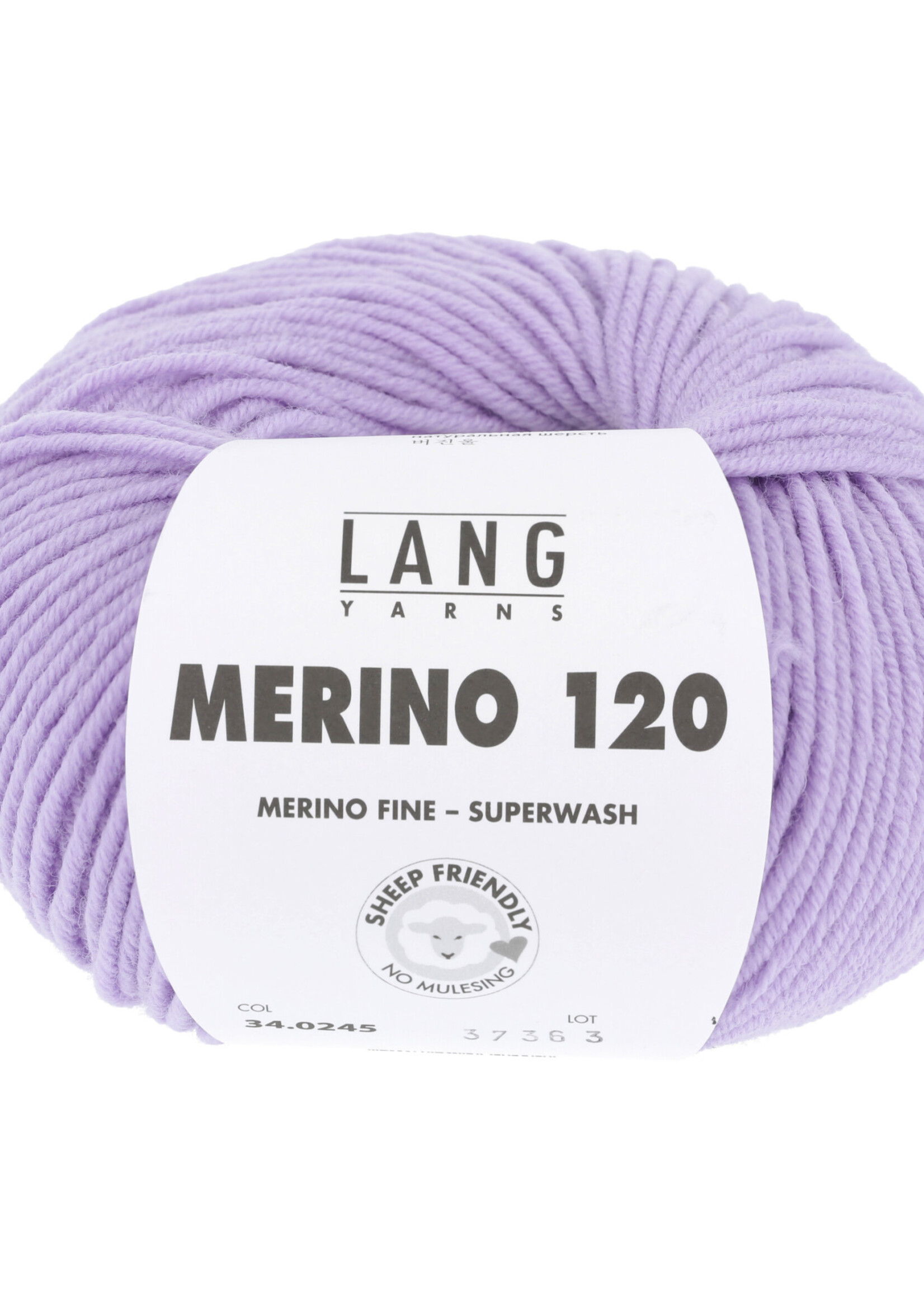 Lang Lang Yarns Merino 120 | 0245 licht lila