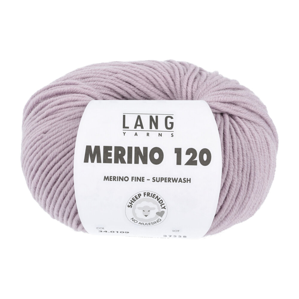 Lang Lang Yarns Merino 120 | 0109 mat roze Lang Lang Yarns Merino 120 | 0109 mat roze