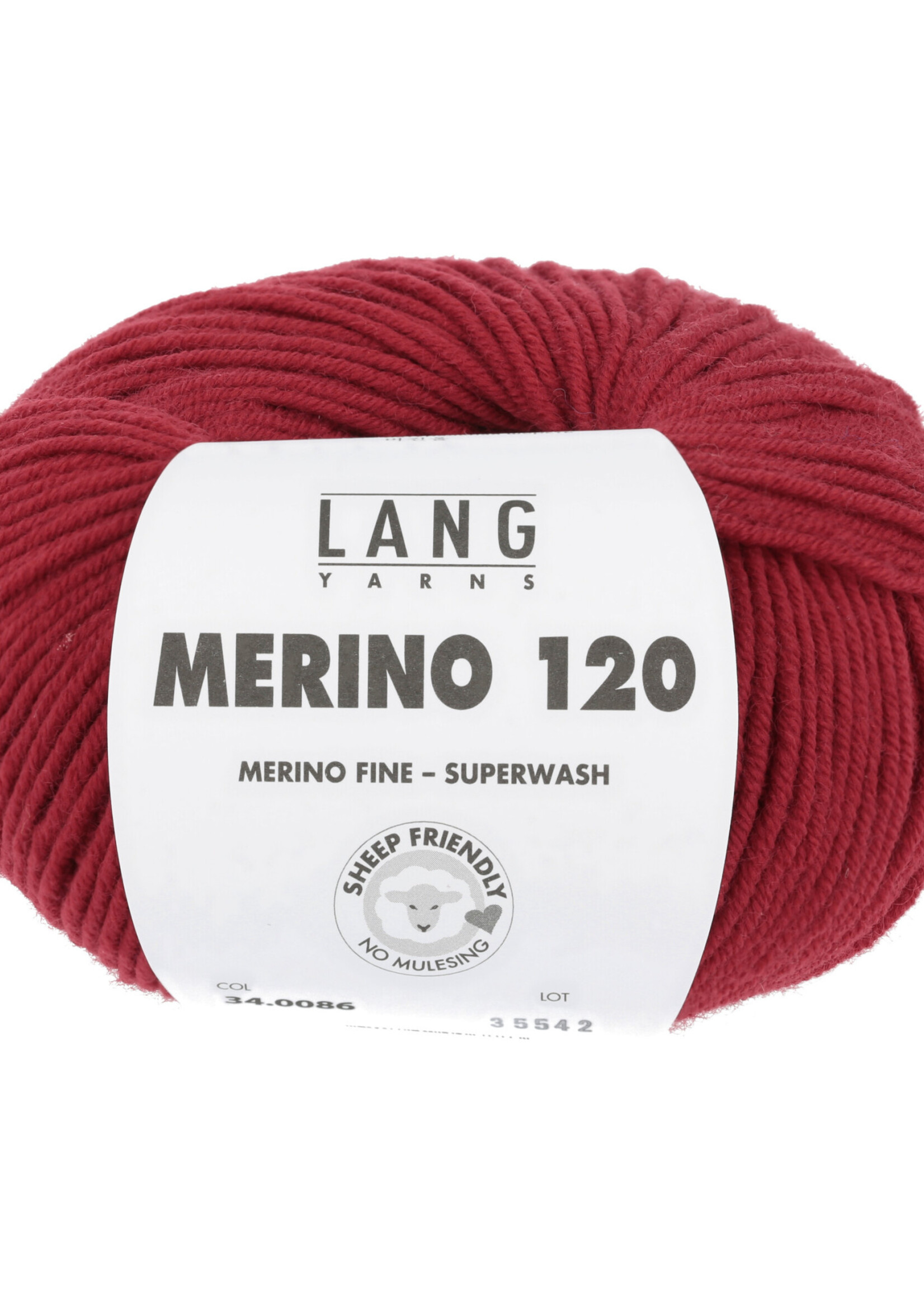 Lang Lang Yarns Merino 120 | 0086 tulpen rood