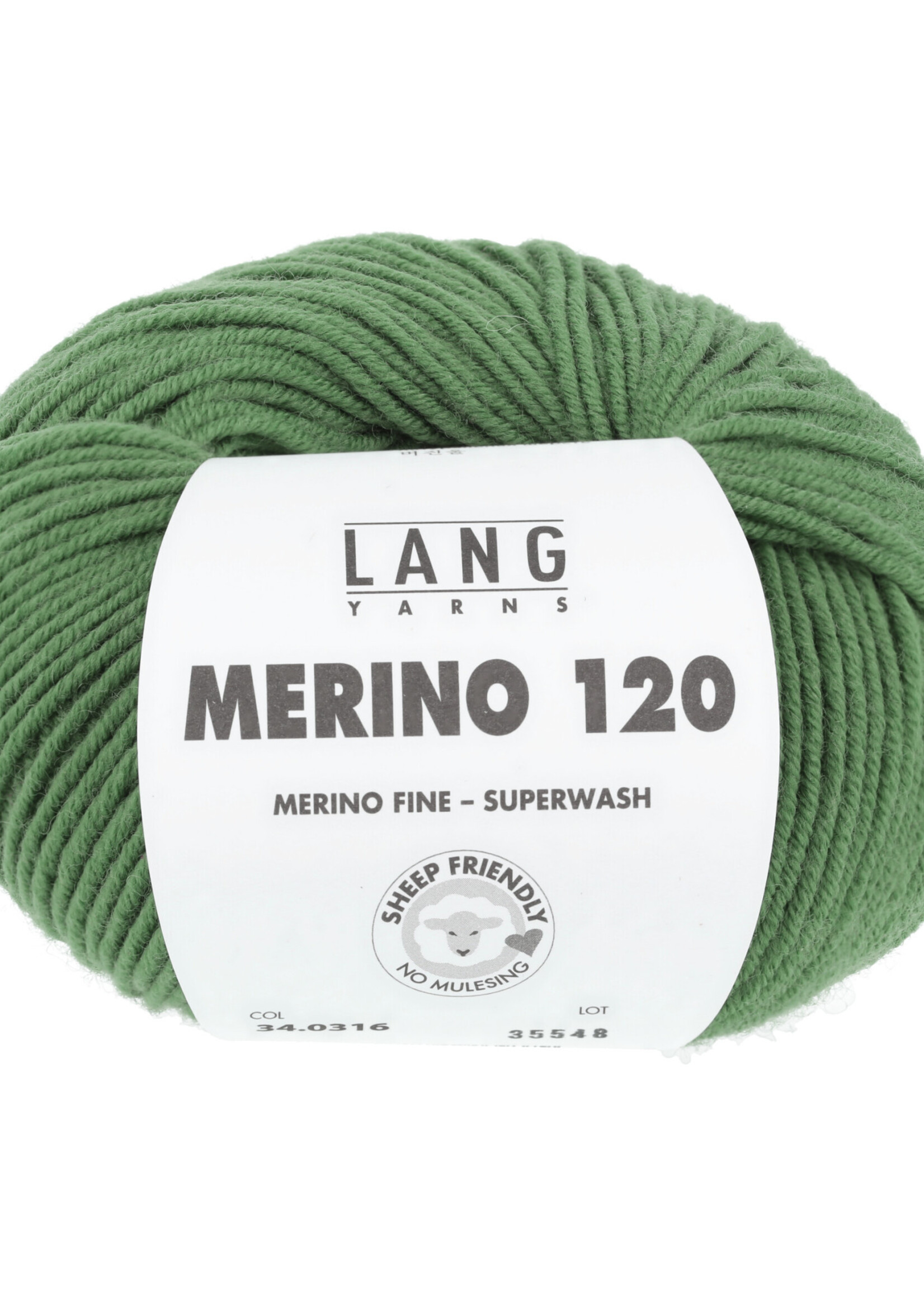 Lang Lang Yarns Merino 120 | 0316 kiwi