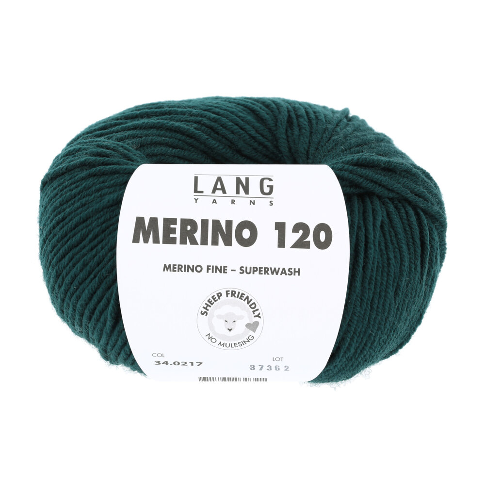 Lang Lang Yarns Merino 120 | 0217 spar groen