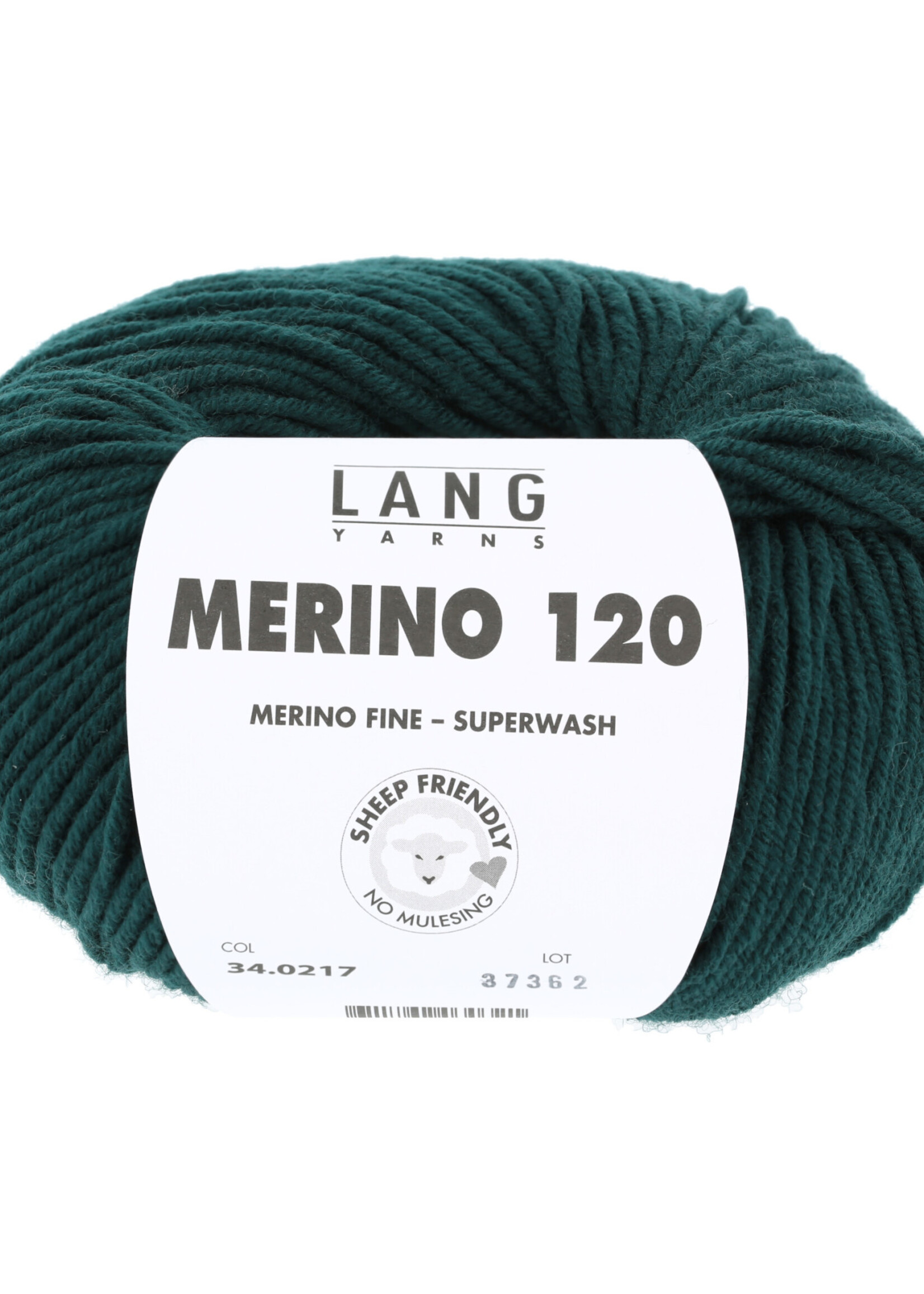 Lang Lang Yarns Merino 120 | 0217 spar groen