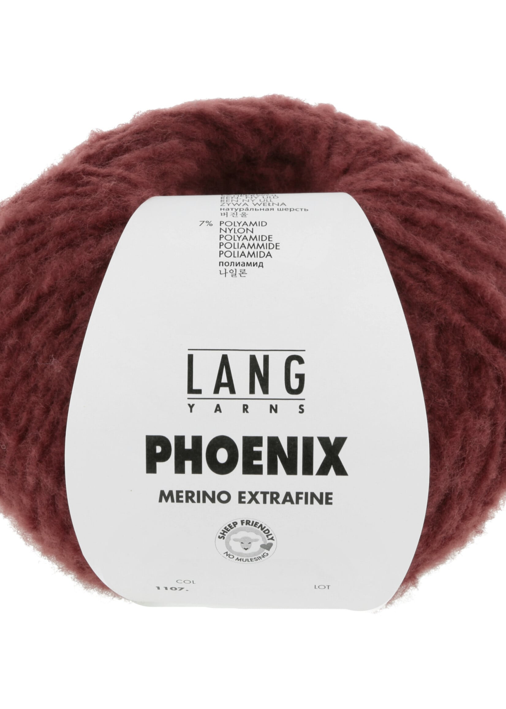 Lang Lang Yarns Phoenix | 0064 bordeaux