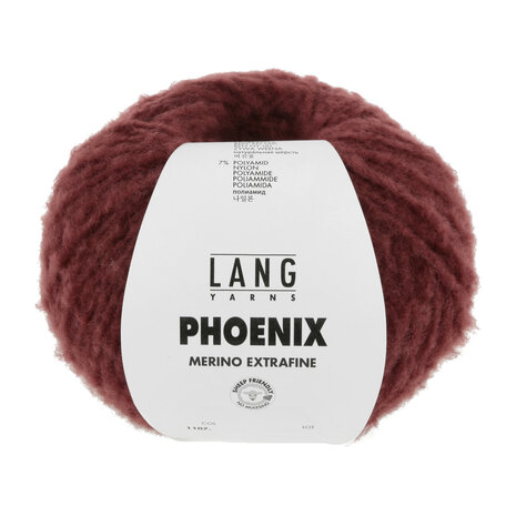 Lang Lang Yarns Phoenix | 0064 bordeaux Lang Lang Yarns Phoenix | 0064 bordeaux