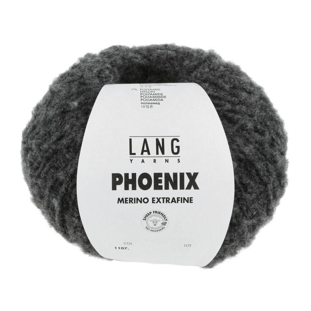 Lang Lang Yarns Phoenix | 0070 antraciet