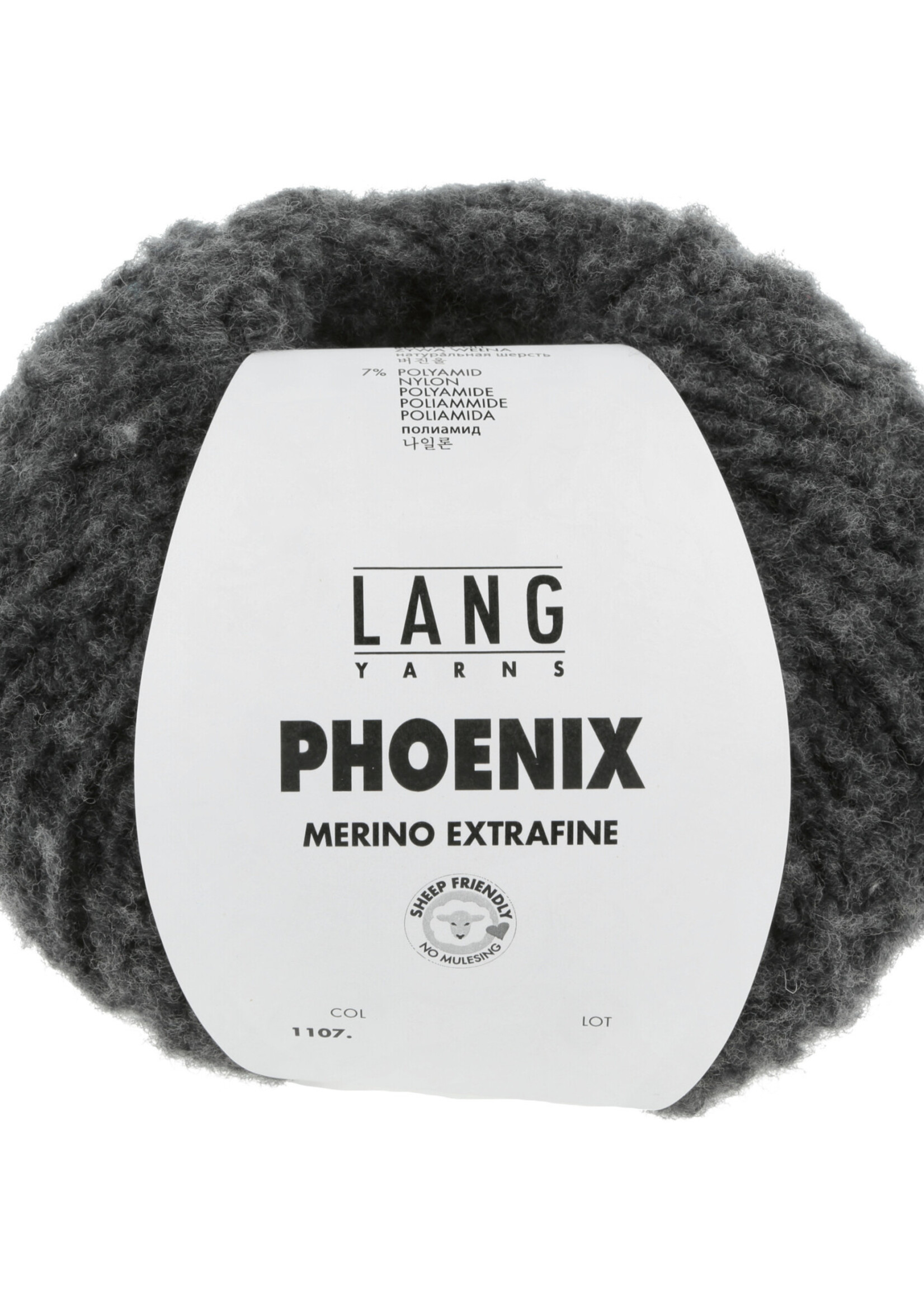 Lang Lang Yarns Phoenix | 0070 antraciet