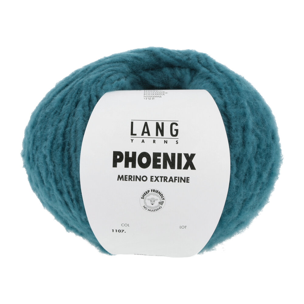 Lang Lang Yarns Phoenix | 0079 turkoois Lang Lang Yarns Phoenix | 0079 turkoois