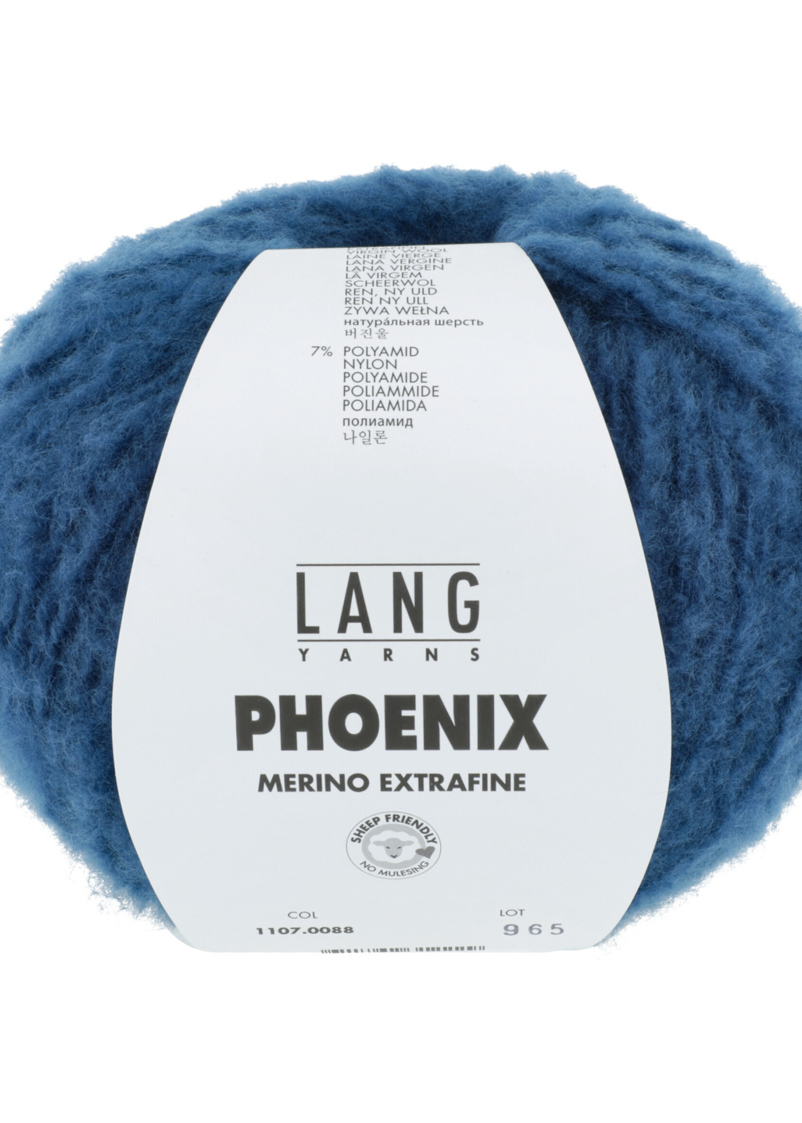 Lang Lang Yarns Phoenix | 0088 petrol