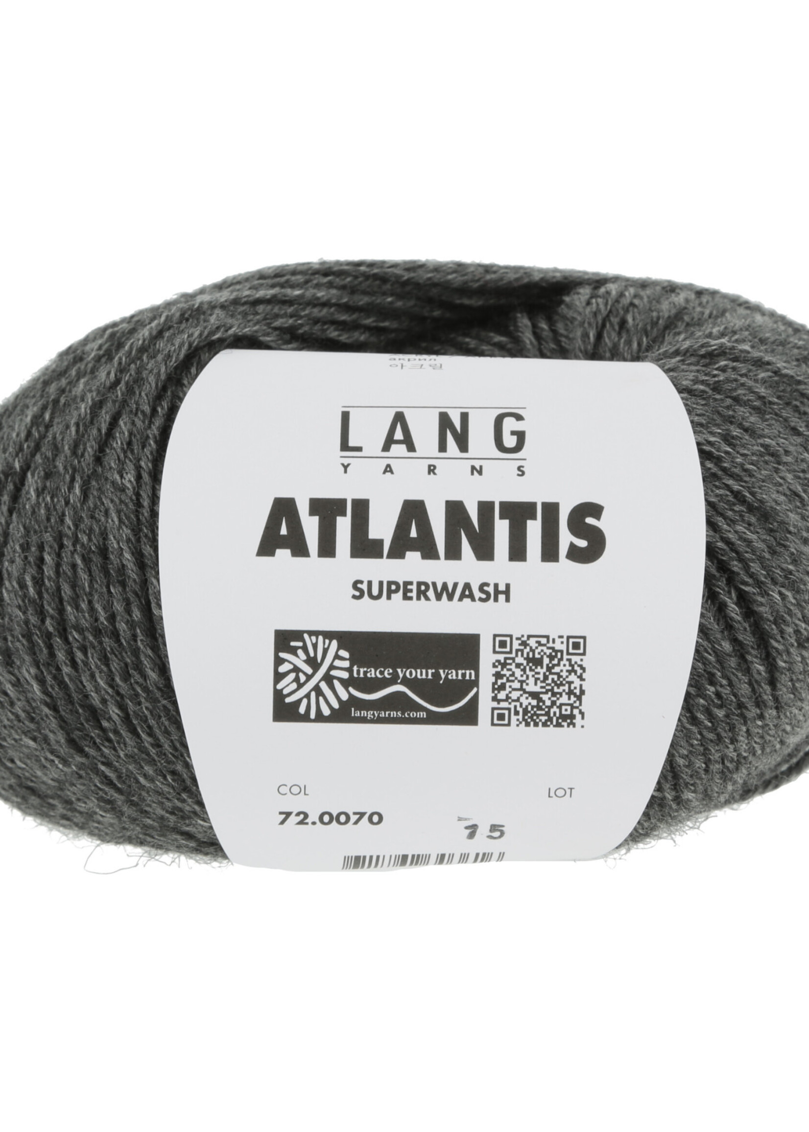 Lang Lang Yarns Atlantis | 0070 donker grijs